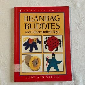 Beanbag Buddies book Stuffed Toys Kids Can Do It Full Size Patterns DIY Vintage